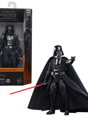 Star Wars The Black Series – Darth Vader (A New Hope) 15 cm – Figura Premium Nueva y Sellada