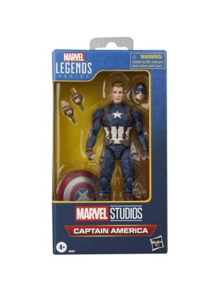 Marvel Legends Series – Capitán América 15 cm – Figura Premium Nueva y Sellada 2