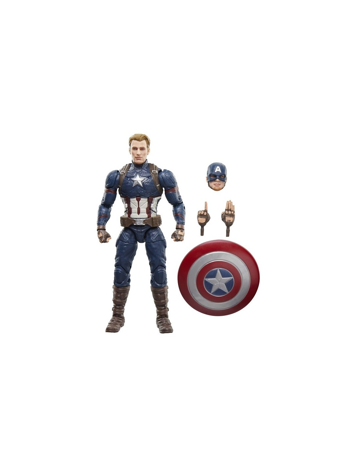 Marvel Legends Series – Capitán América 15 cm – Figura Premium Nueva y Sellada 5