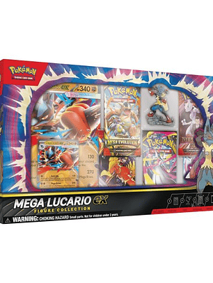 Pokémon TCG: Mega Lucario-ex Figure Collection