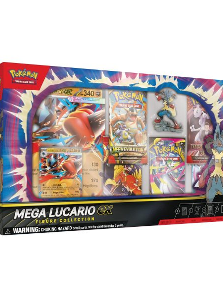 Pokémon TCG: Mega Lucario-ex Figure Collection 1