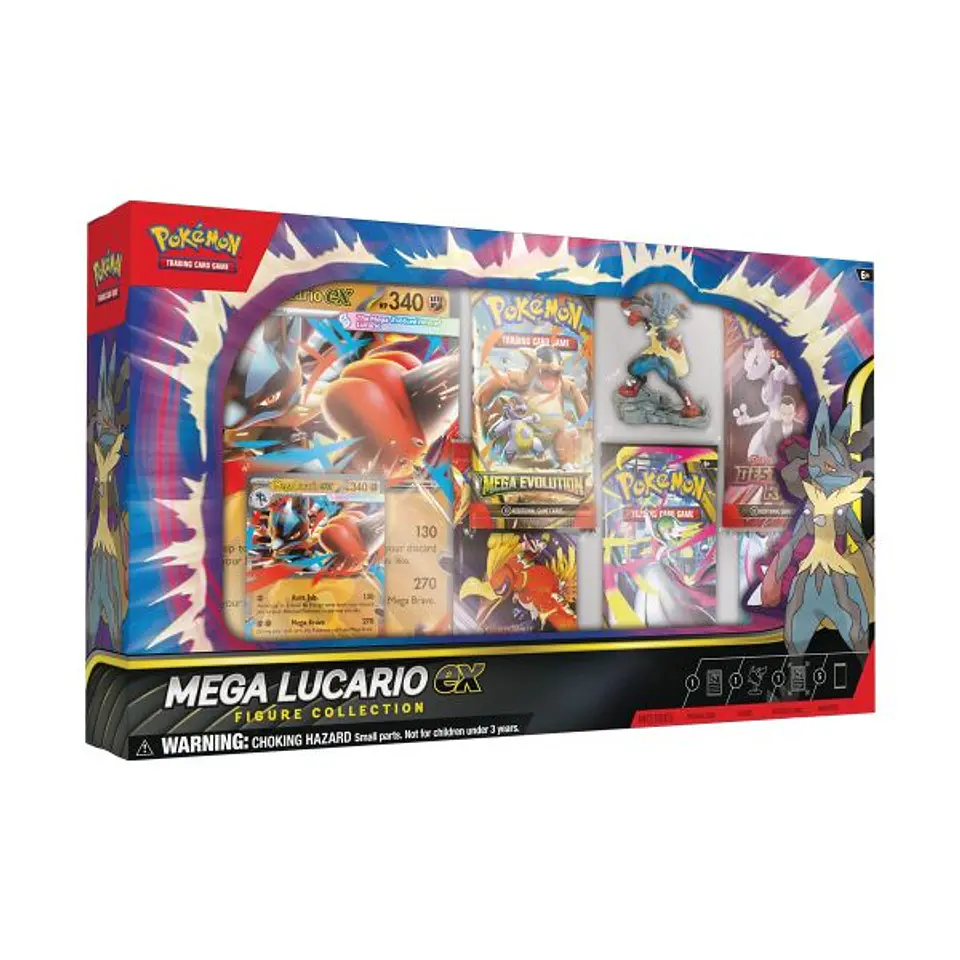 Pokémon TCG: Mega Lucario-ex Figure Collection 1