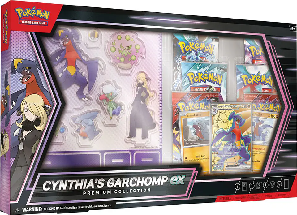 Pokémon TCG: Cynthia's Garchomp ex Premium Collection 1