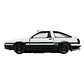 Tomica Premium Unlimited 01: Initial D AE86 Trueno (Takumi Fujiwara) - Miniatura 2
