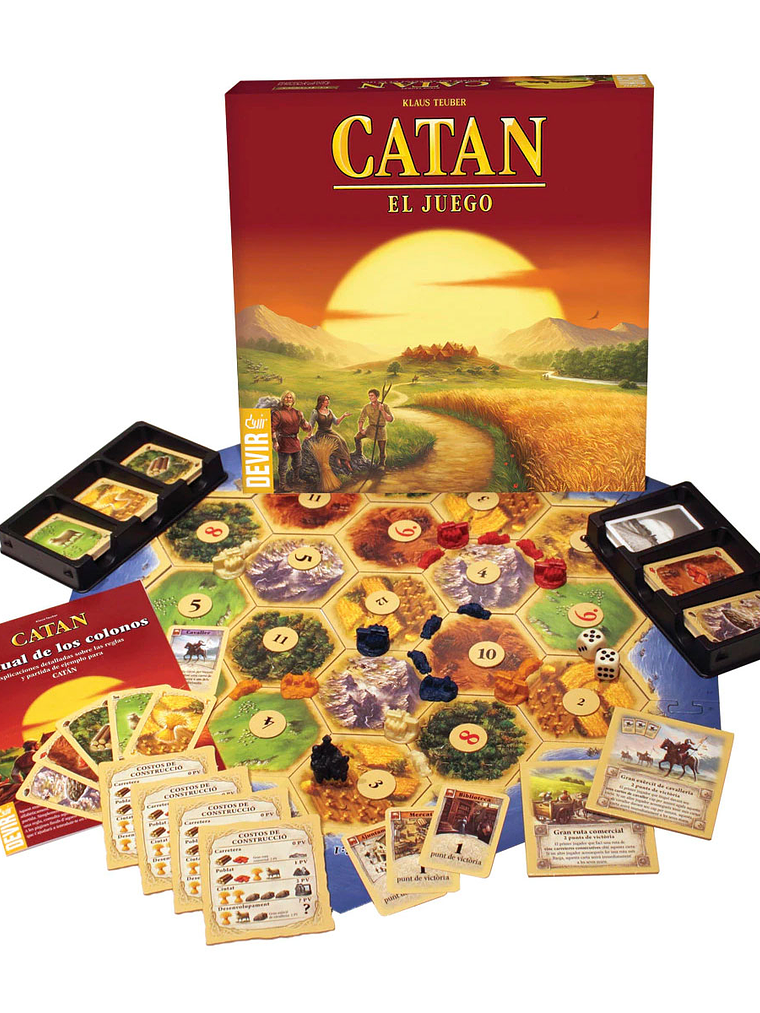 Juego de Mesa: Catan (Edición Devir) 1