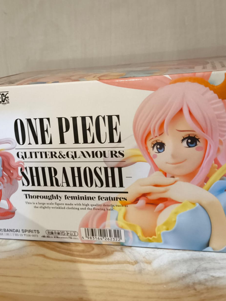 Figura Shirahoshi One Piece - La Princesa Sirena - Glitter & Glamours Banpresto 1
