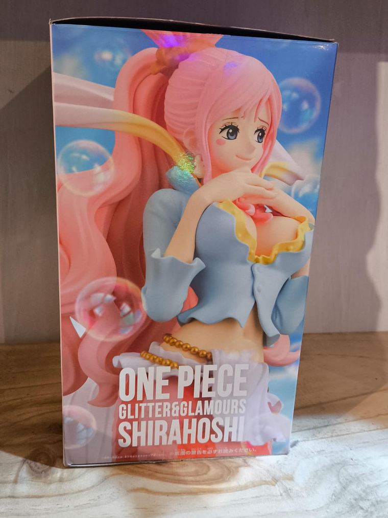 Figura Shirahoshi One Piece - La Princesa Sirena - Glitter & Glamours Banpresto 3