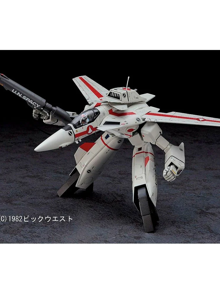 Model Kit VF-1J/A Valkyrie - Modo GERWALK - Macross / Robotech - Hasegawa/Bandai 3