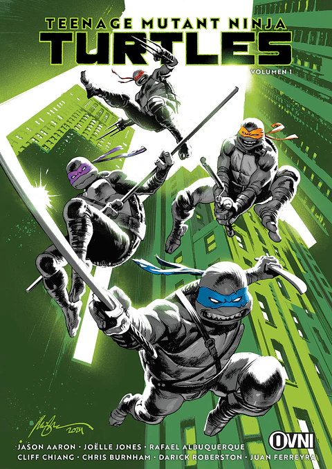 Cómic TMNT Vol. 1: Regreso a Nueva York - Jason Aaron - Tortugas Ninja OVNI Press