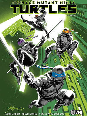 Cómic TMNT Vol. 1: Regreso a Nueva York - Jason Aaron - Tortugas Ninja OVNI Press