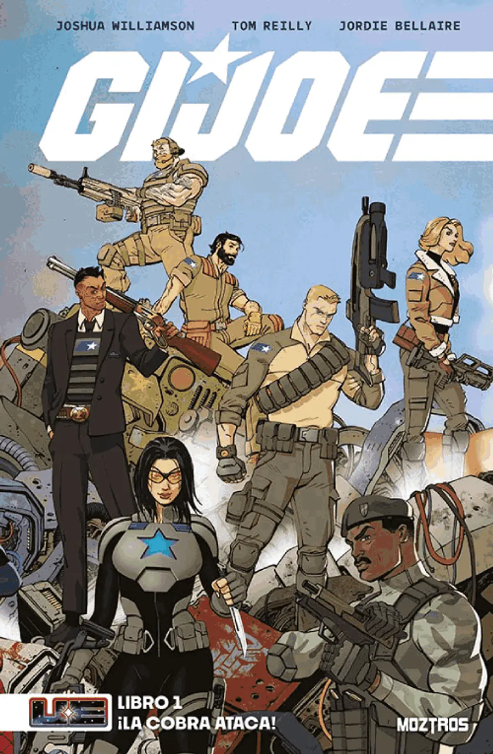 Cómic G.I. Joe Vol. 1: ¡La Cobra Ataca! - Universo Energon - Editorial Moztros 1