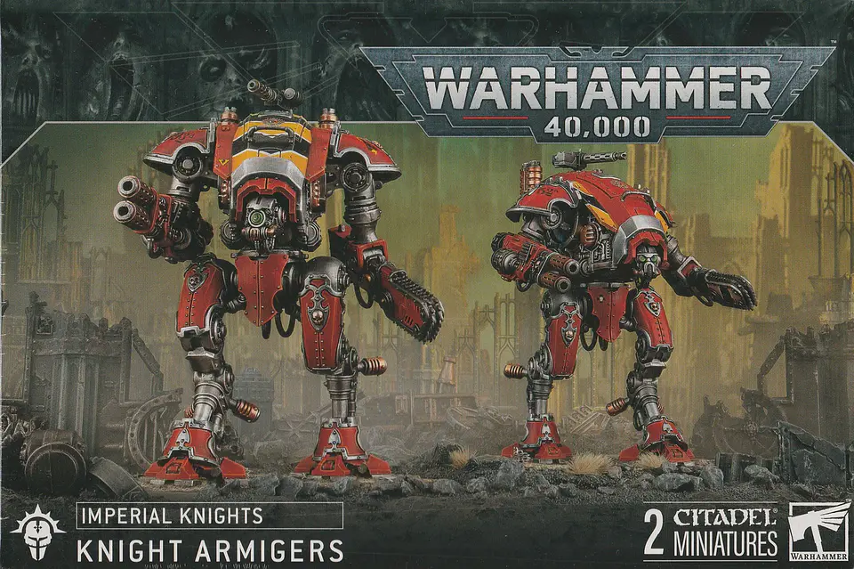 Warhammer 40,000: Imperial Knights - Knight Armigers 1