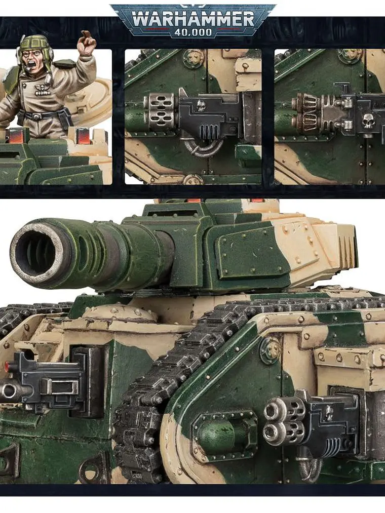 Warhammer 40,000: Astra Militarum - Leman Russ Battle Tank 4