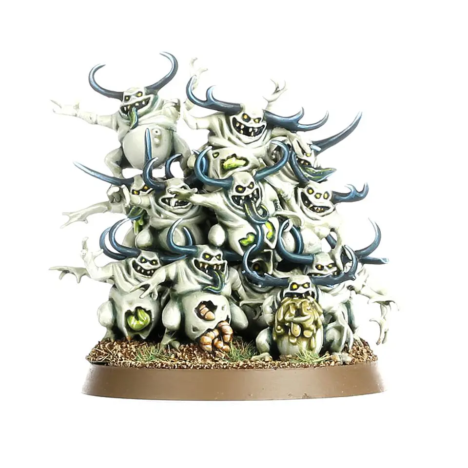 Warhammer: Caos - Nurglings (Enjambre de Nurgletes) 1