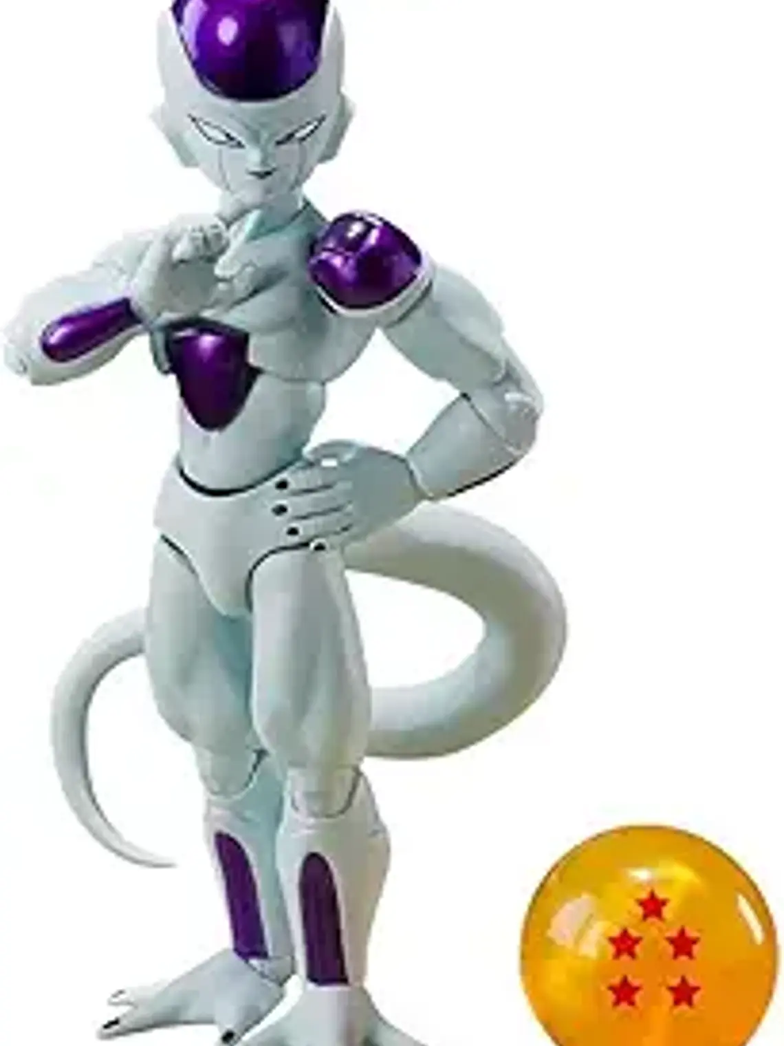 TAMASHII NATIONS - Dragon Ball Z - Figura de acción Frieza Cuarta Forma, Bandai Spirits S.H.Figuarts 1