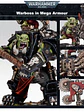 Warhammer 40,000: Orks - Ork Warboss in Mega Armour (Caudillo Orko) - Miniatura 2
