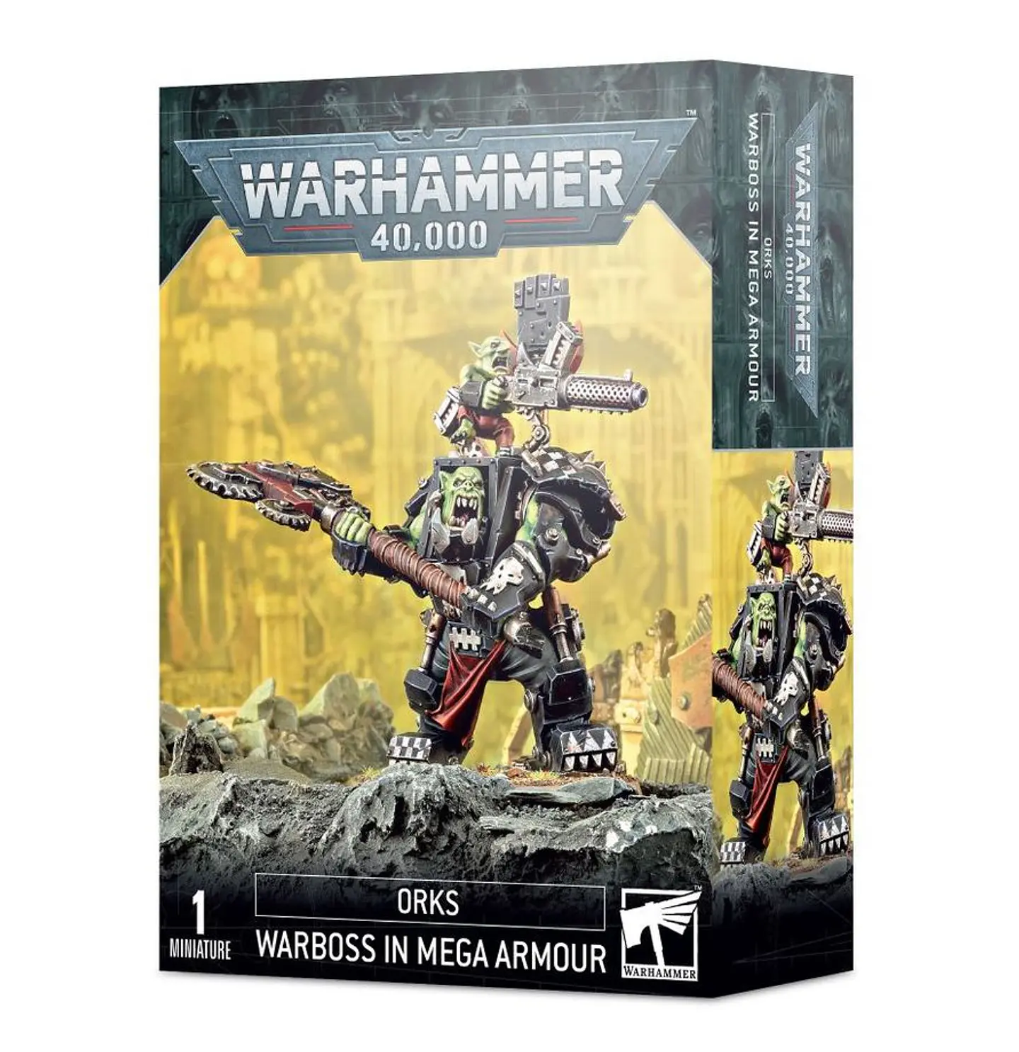 Warhammer 40,000: Orks - Ork Warboss in Mega Armour (Caudillo Orko) 1