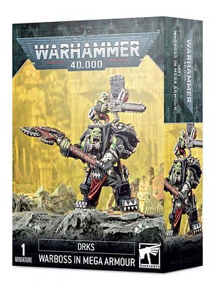 Warhammer 40,000: Orks - Ork Warboss in Mega Armour (Caudillo Orko)