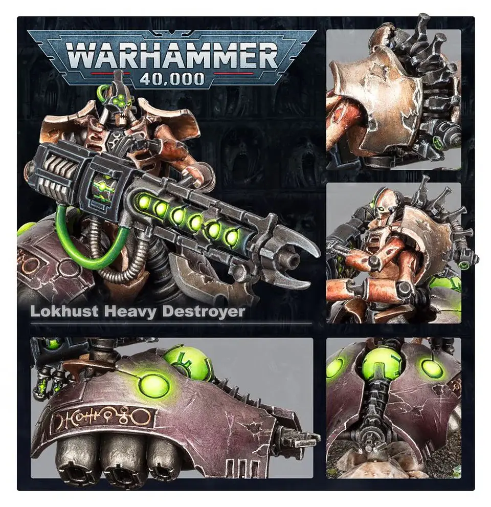 Warhammer 40,000: Necrons - Lokhust Heavy Destroyer (Destructor Pesado) 3