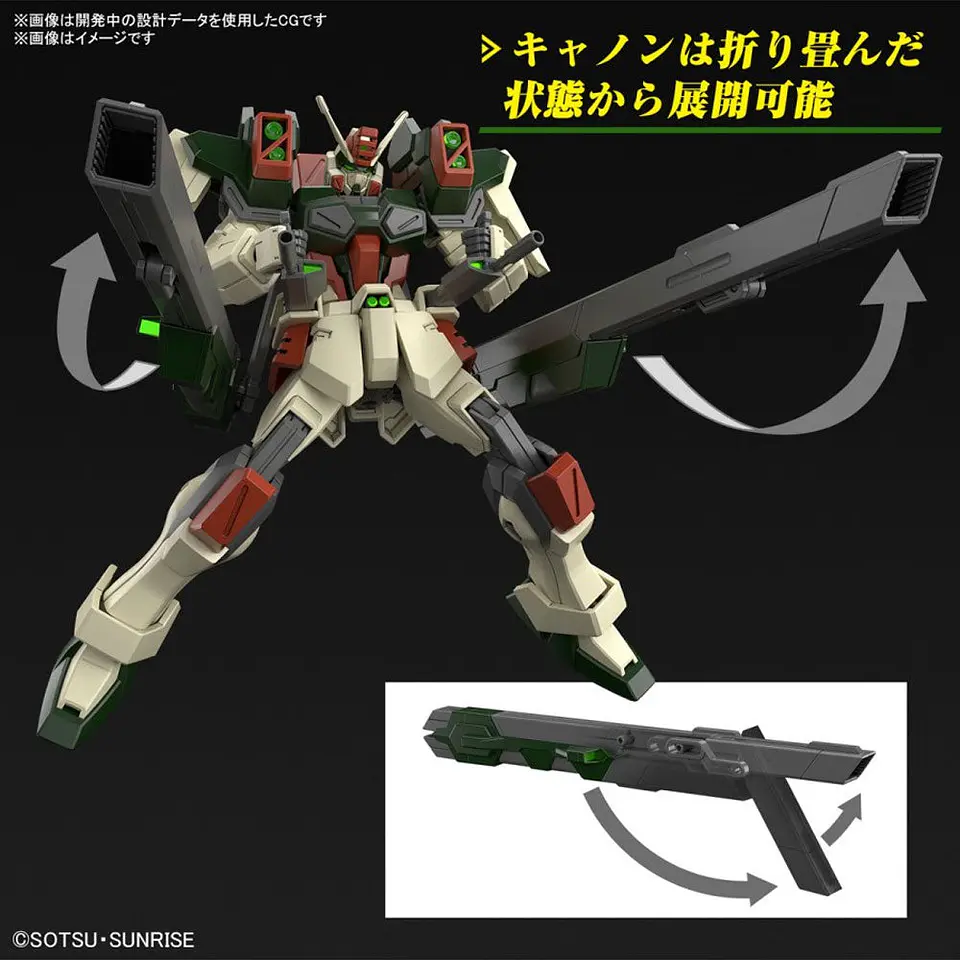 Model Kit Gunpla HG 1/144 Lightning Buster Gundam - SEED Freedom - Bandai Spirits 6