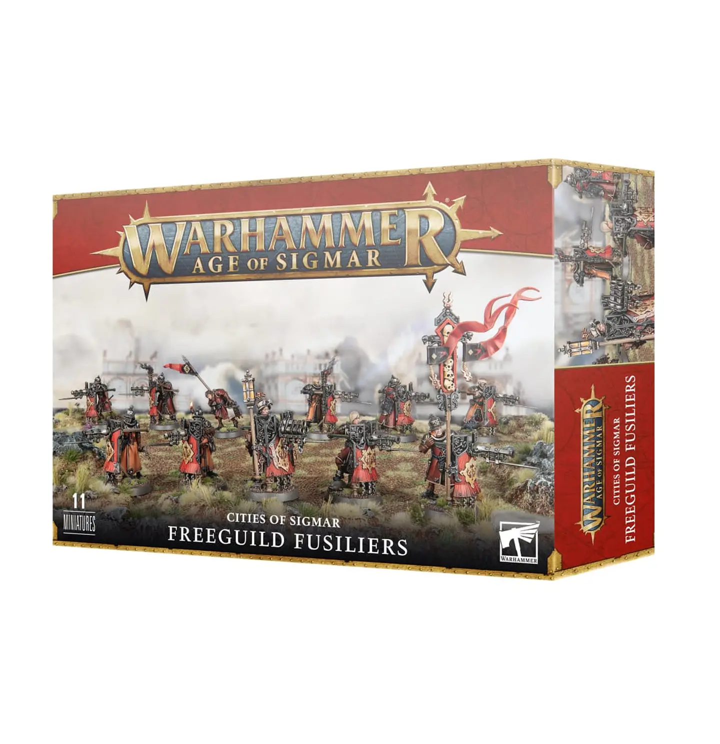 Warhammer Age of Sigmar: Cities of Sigmar - Freeguild Fusiliers (Fusileros) 1