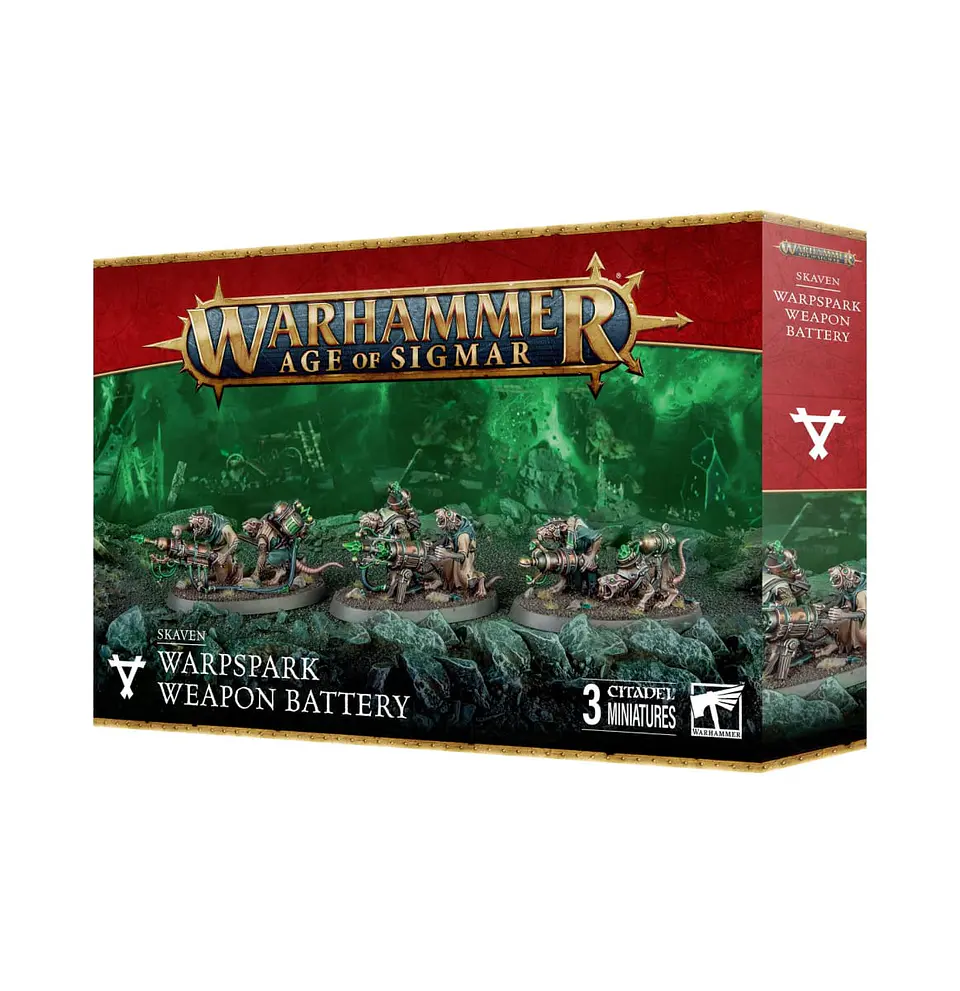 Warhammer Age of Sigmar: Skaven - Warpspark Weapon Battery (Batería de Armas) 1