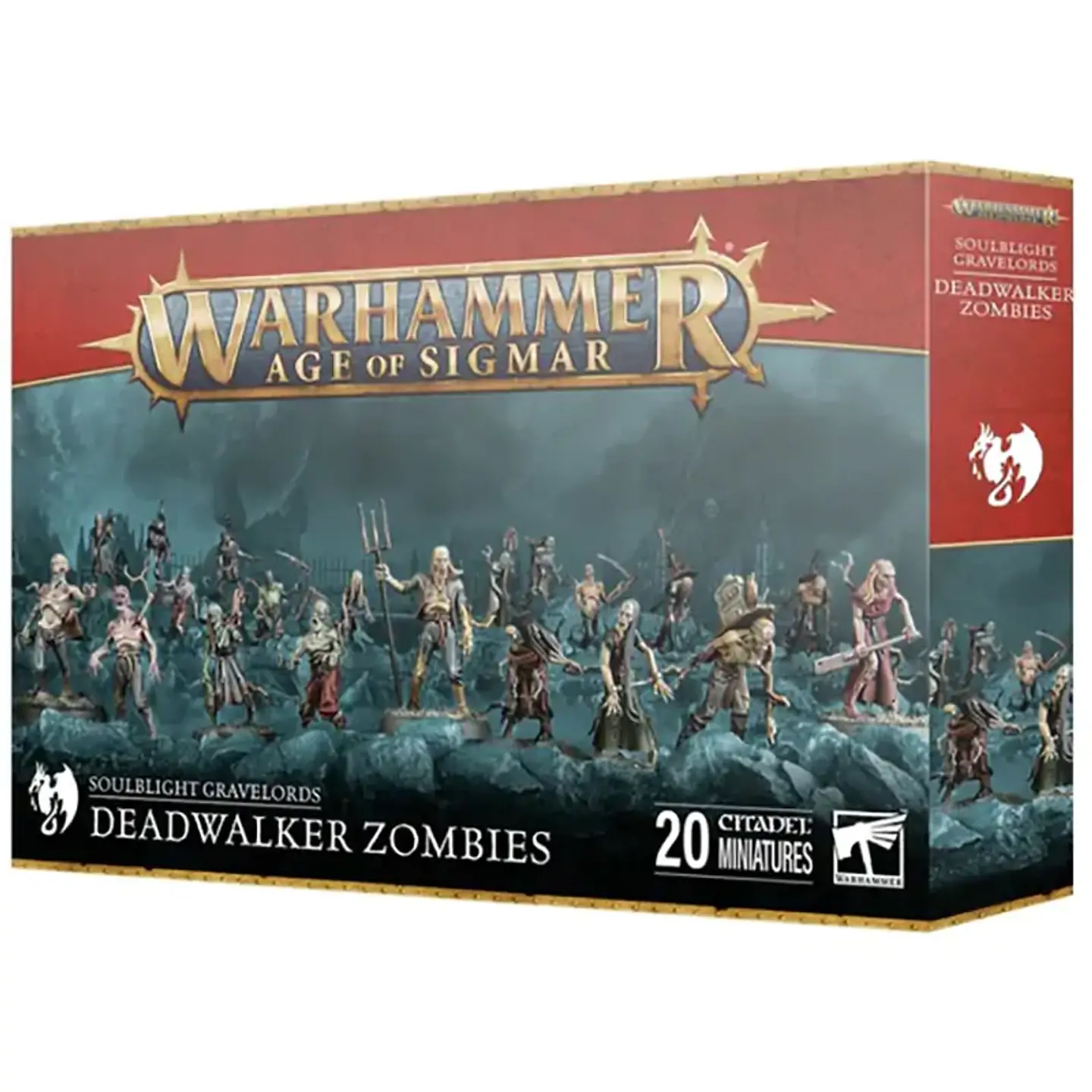 Warhammer Age of Sigmar: Soulblight Gravelords - Deadwalker Zombies (Zombis Deadwalker) 1