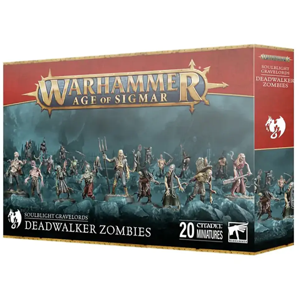 Warhammer Age of Sigmar: Soulblight Gravelords - Deadwalker Zombies (Zombis Deadwalker) 1