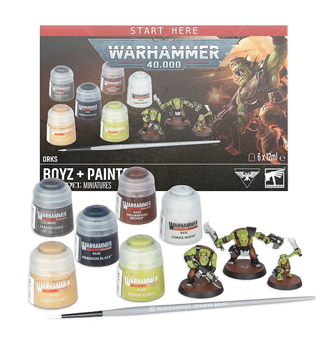 Warhammer 40,000: Orks - Paints Set (Edición 2026)