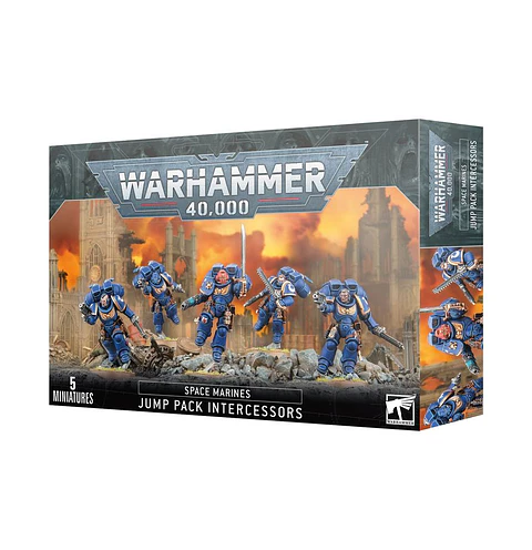 Warhammer 40,000: Space Marines - Jump Pack Intercessors (Intercesores con Retroreactor)