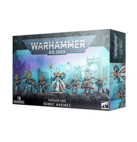 Warhammer 40,000: Thousand Sons - Rubric Marines (Marines Rúbricos)