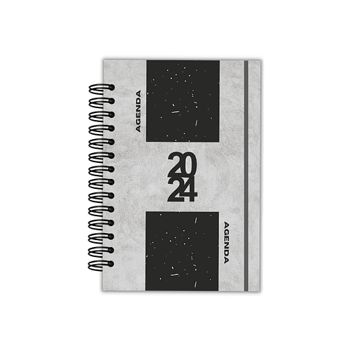 Agenda 2024 Diseño Gris