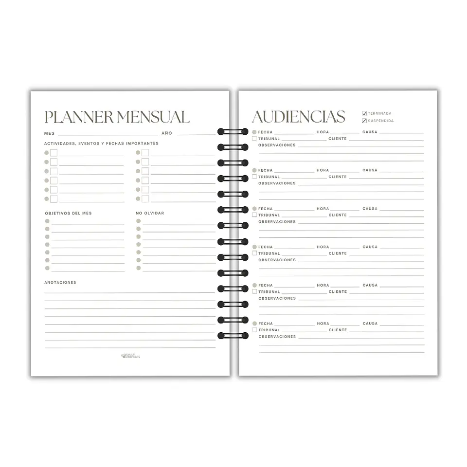 Planner Personalizado 280 Páginas 2