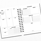 Planner Semanal Gris 2