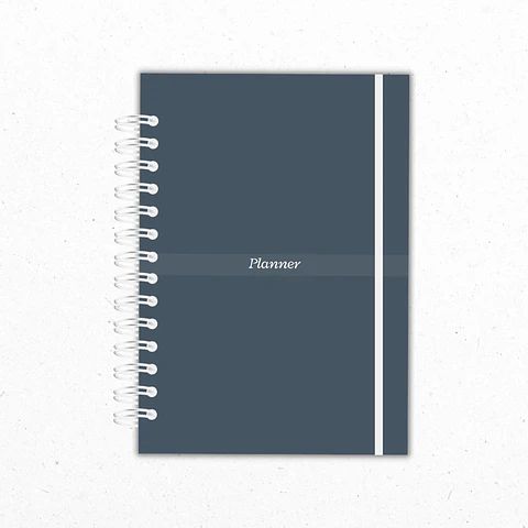 Planner Semanal Azul