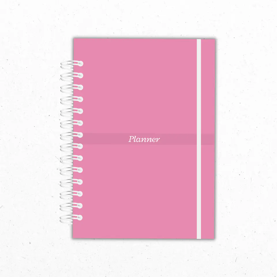 Planner Semanal Rosado 1