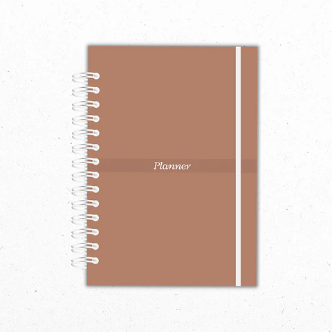 Planner Semanal Café