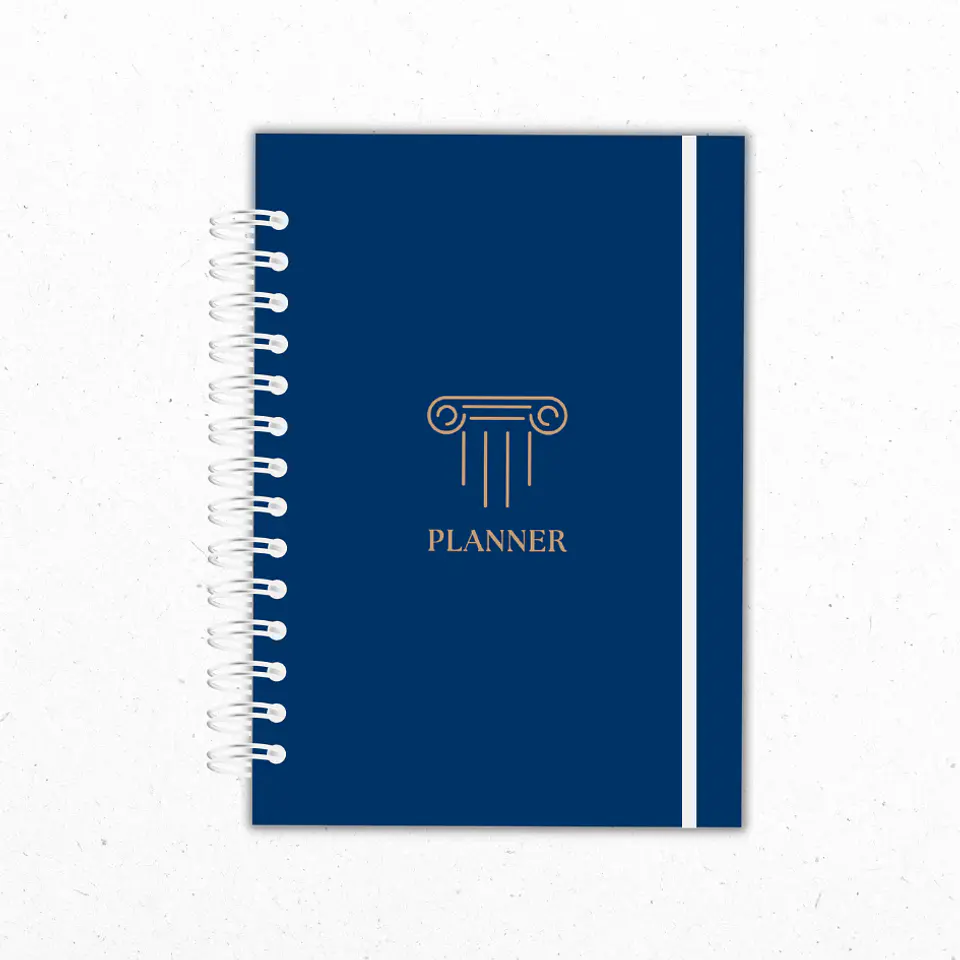 Planner Mensual Abogados Azul 1