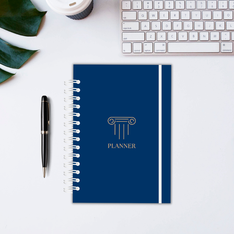 Planner Mensual Abogados Azul 4