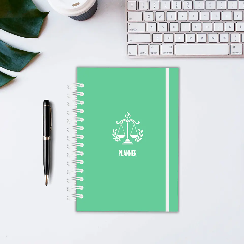 Planner Mensual Abogadas Verde 4