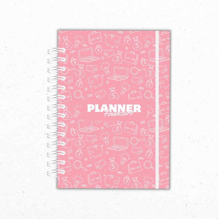 Planner Financiero Anual Rosado 1