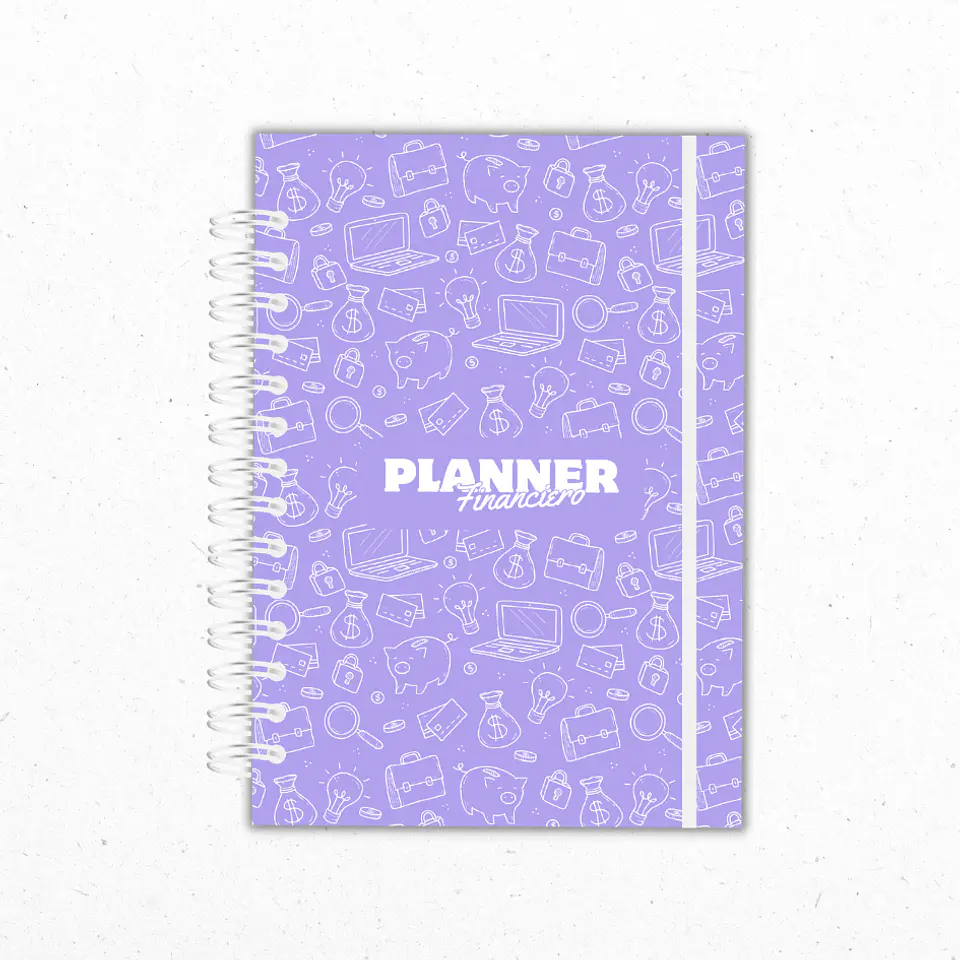 Planner Financiero Anual Morado 1