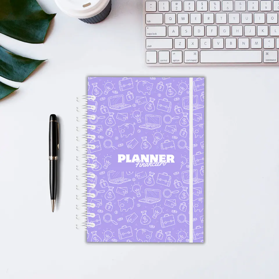 Planner Financiero Anual Morado 5