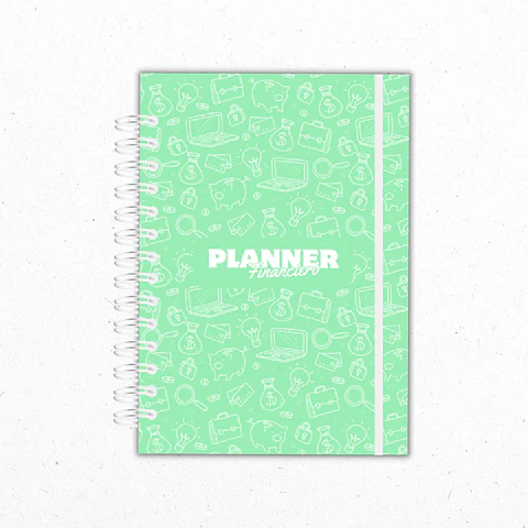 Planner Financiero Anual Verde