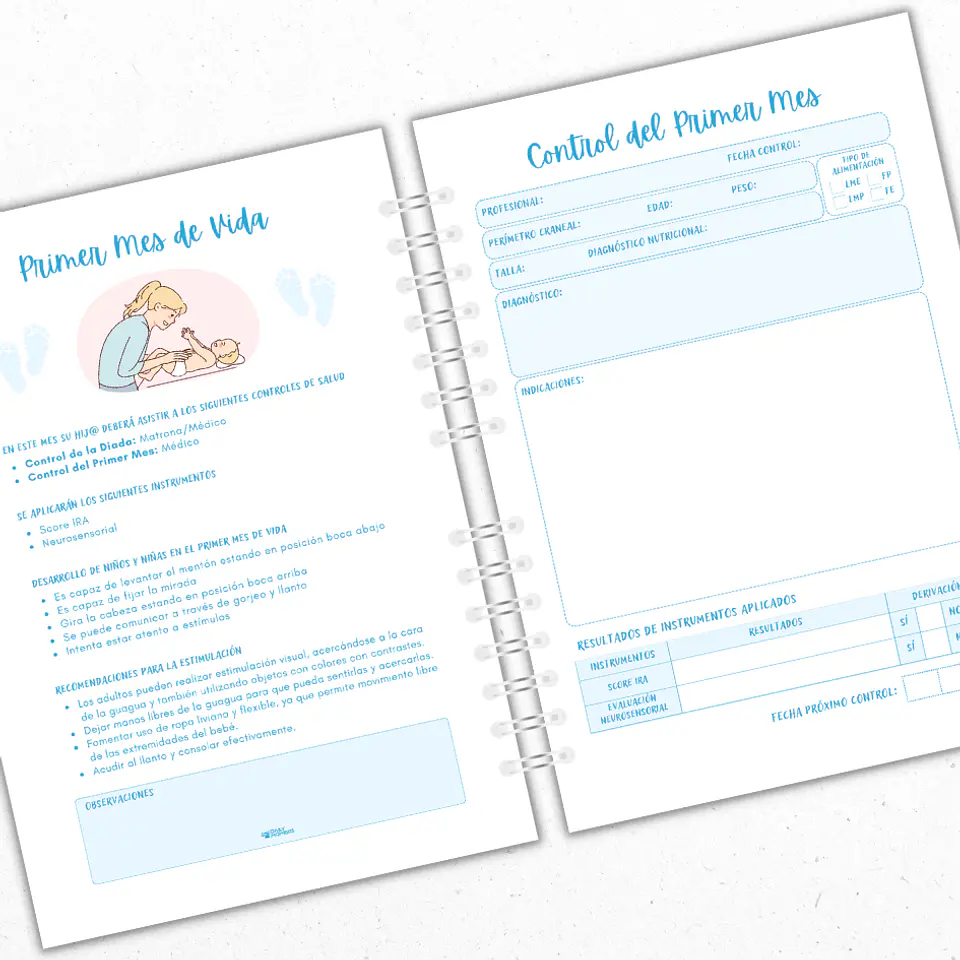 Cuaderno Pediátrico Osito 2