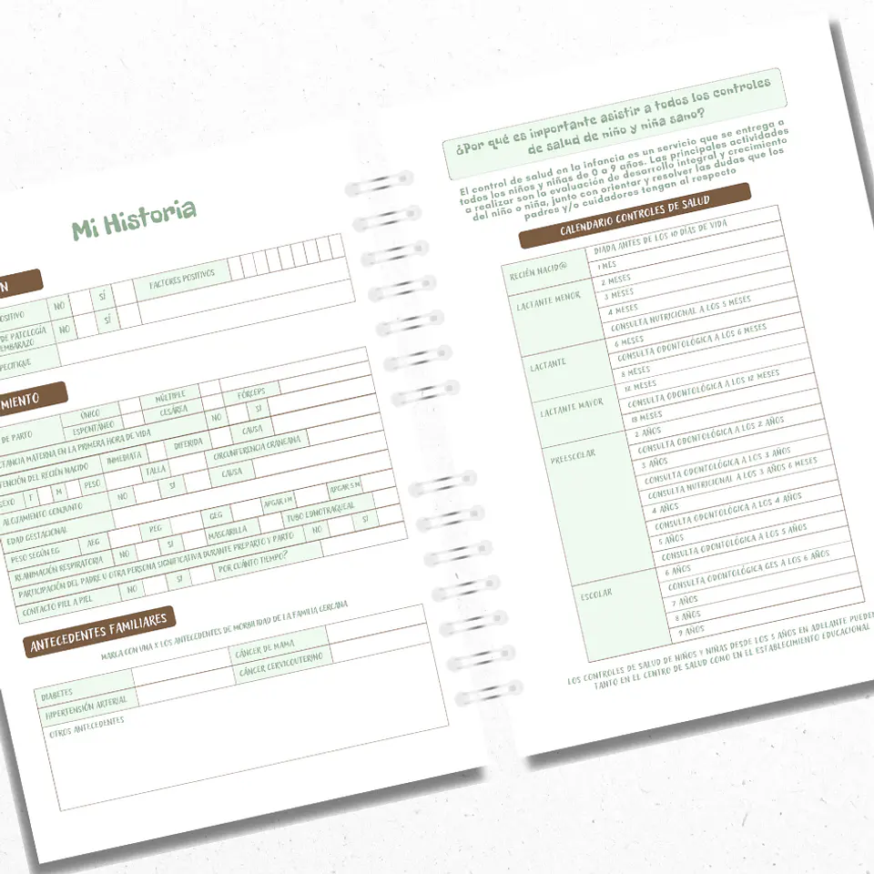 Cuaderno Pediátrico Animalitos 2