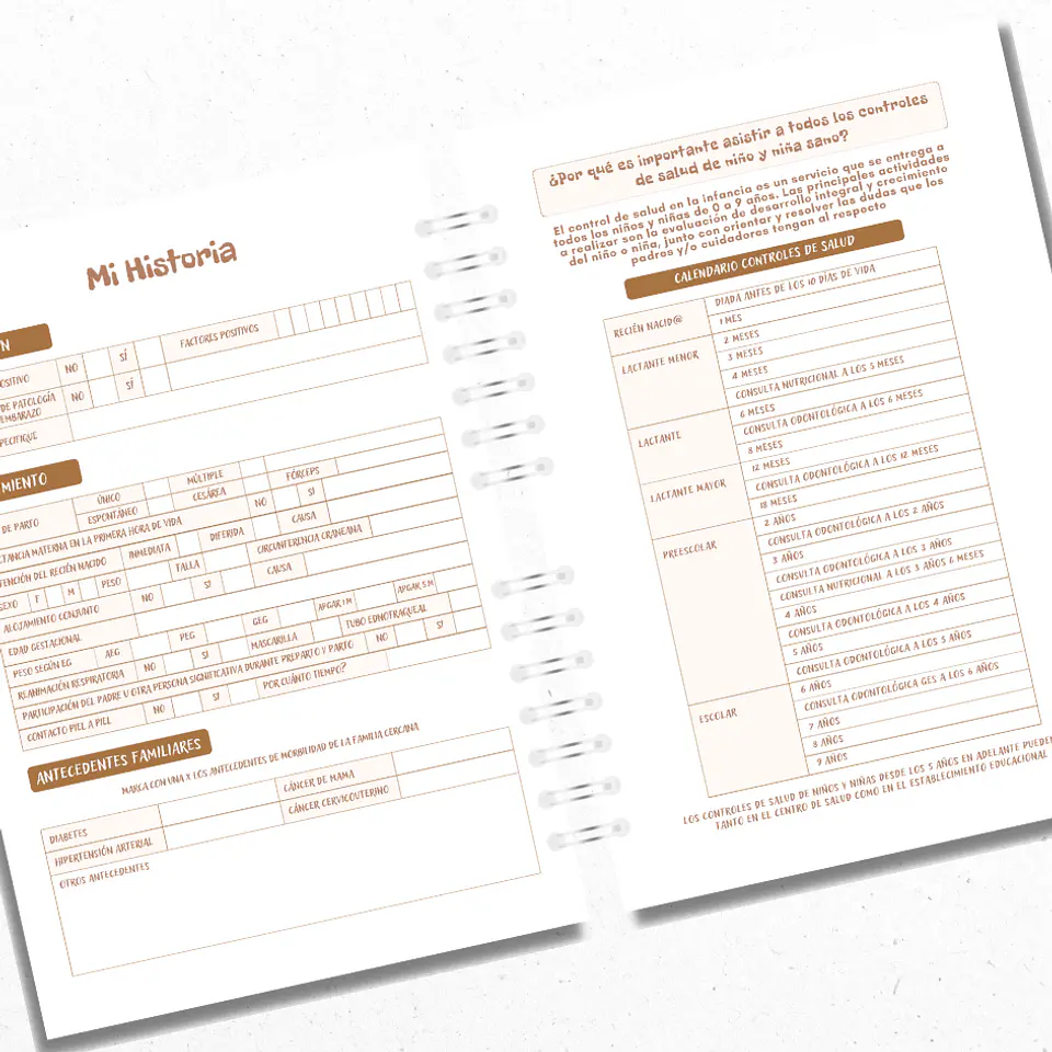 Cuaderno Pediátrico Osos 2