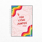 Álbum 100 Citas Juntos Arcoiris Rosado 1