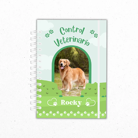 Cuaderno Veterinario Personalizado 1