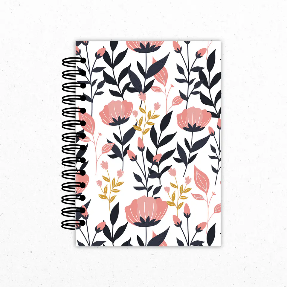 Libreta 100 Hojas Tulipanes 1